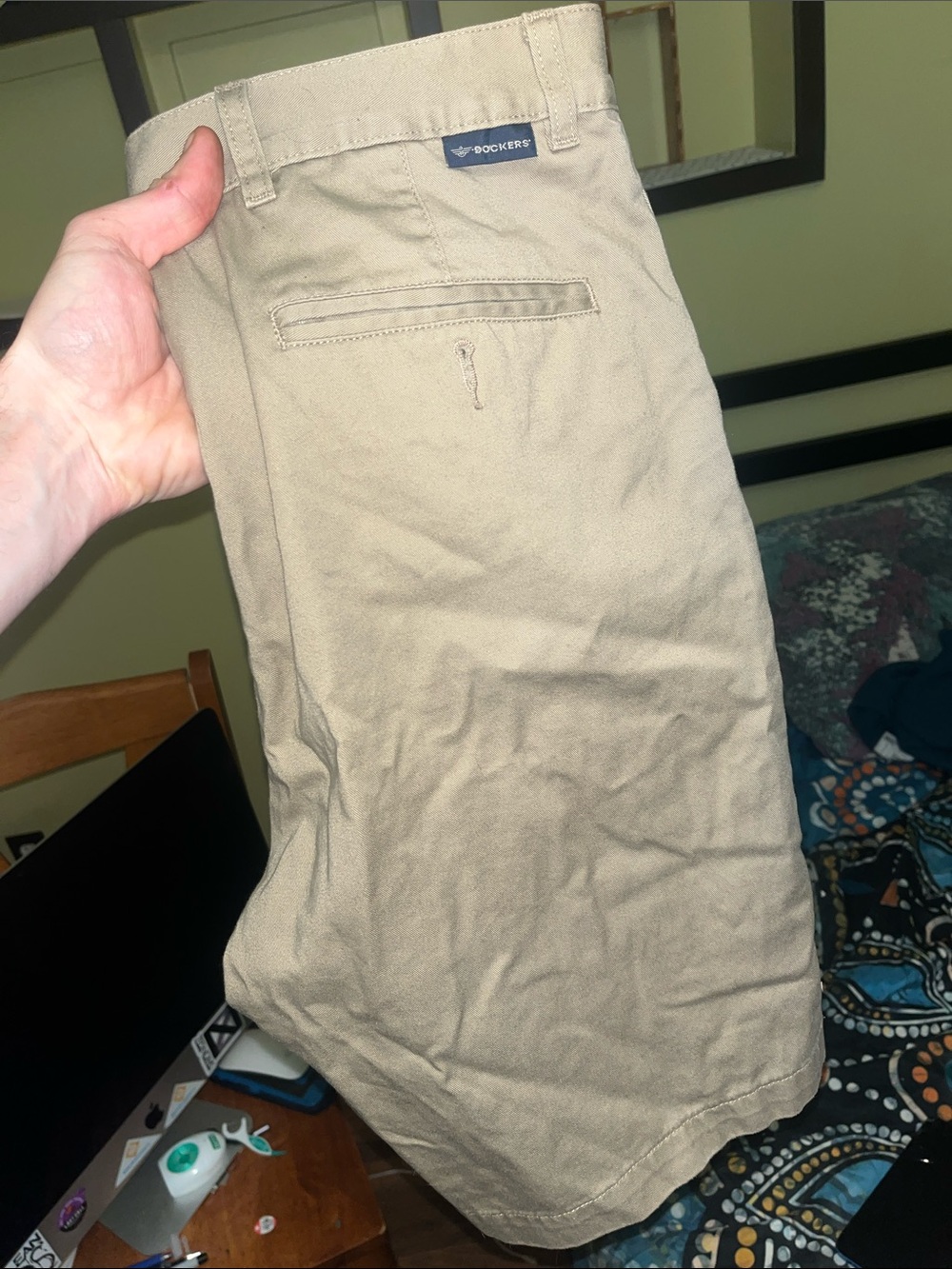 Dockers Men's Tan Chino Pants - Straight Leg